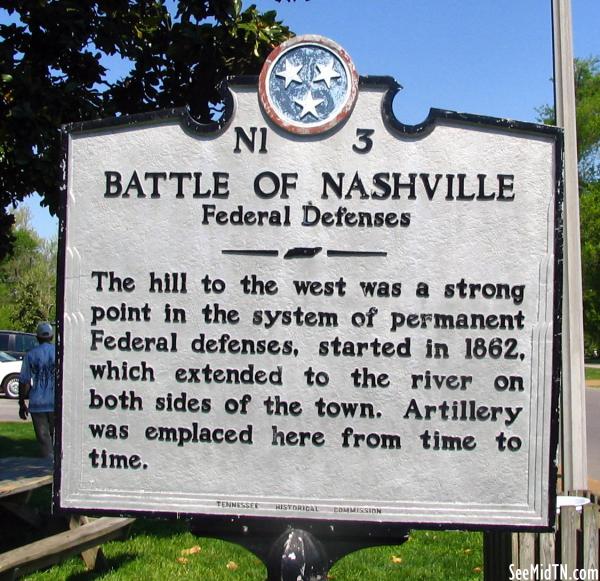Battle of Nashville - Federal Defenses