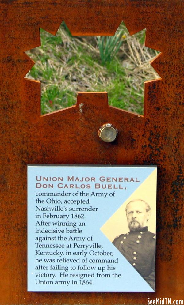 Ft. Negley - Union Major General Don Carlos Buell