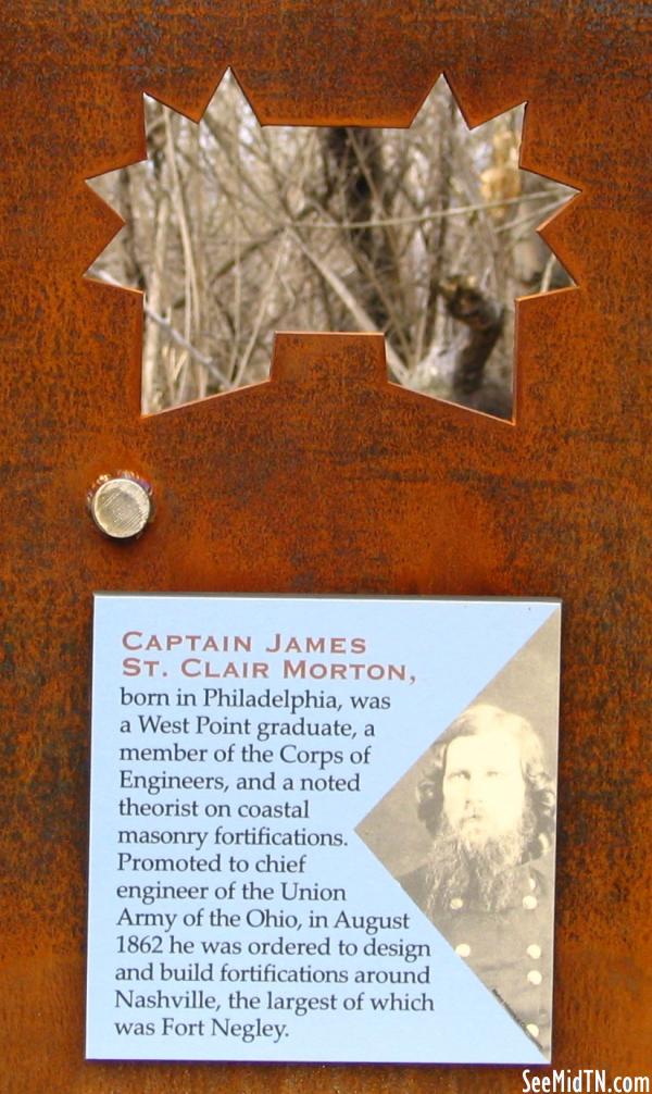 Ft. Negley - Captain James St. Clair Morton