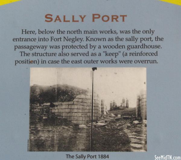 Ft. Negley - Sally Port