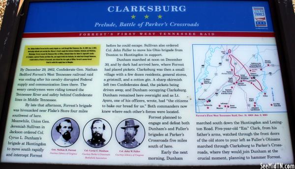 Carroll: Clarksburg - Prelude, Battle of Parker's Crossroads