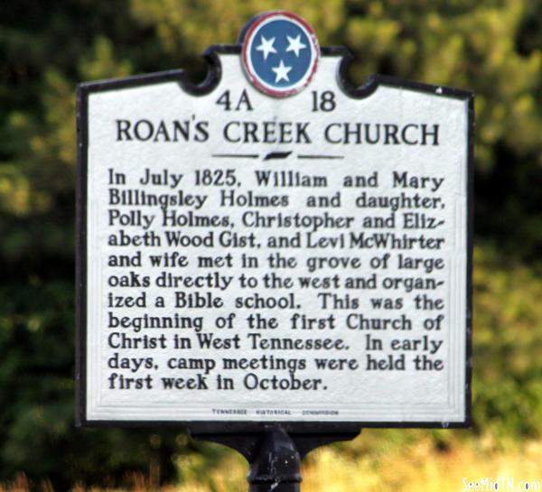 Carroll: Roan's Creek Church