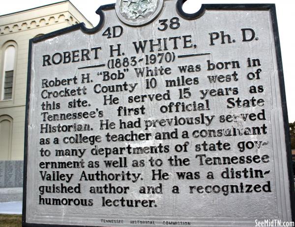 Crockett: Robert H. White, Ph. D