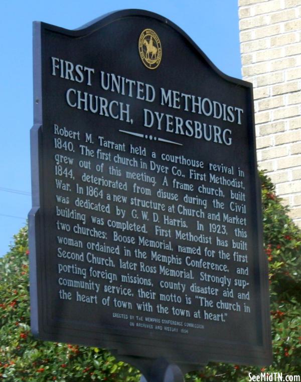 Dyer: First United Methodist Church, Dyersburg