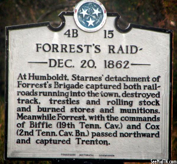 Gibson: Forrest's Raid Dec. 20, 1862