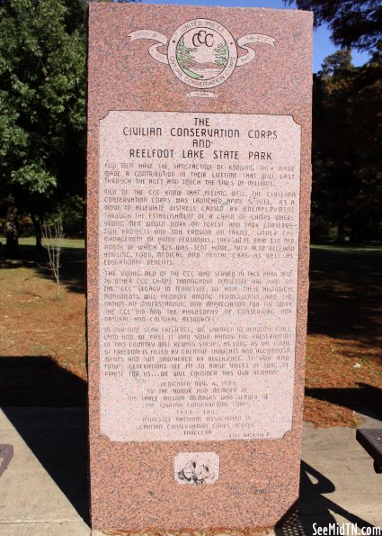 Lake: The Civilian Conservation Corps and Reelfoot Lake State Park Lake: The Civilian Conservation Corps and Reelfoot Lake State Park