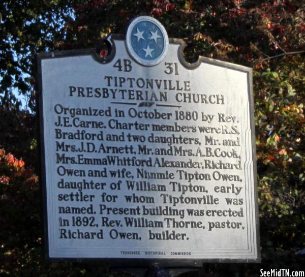 Lake: Tiptonville Presbyterian Church