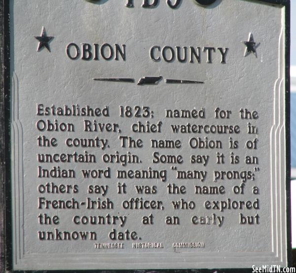 Obion: County