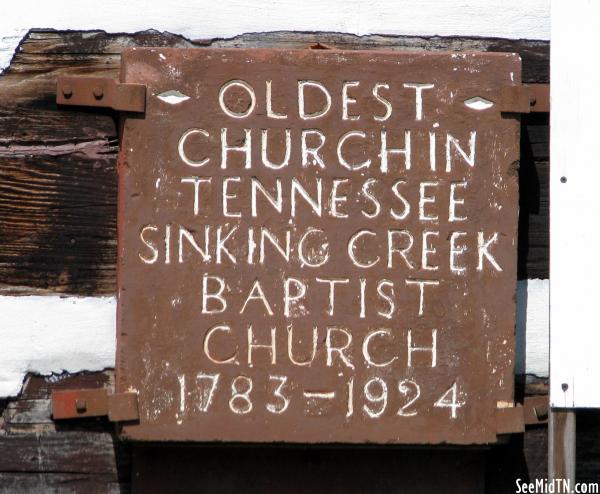 Carter: Sinking Creek Baptist Church