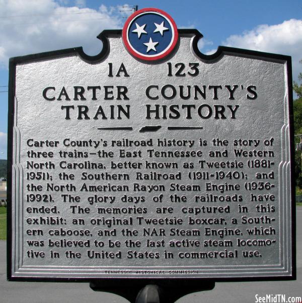 Carter: County's Train History