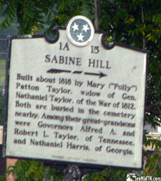 Carter: Sabine Hill