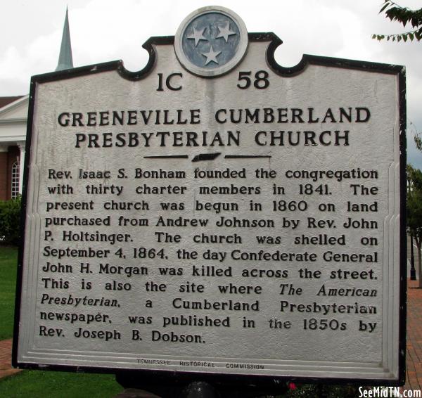 Greene: Greeneville Cumberland Presbyterian Church