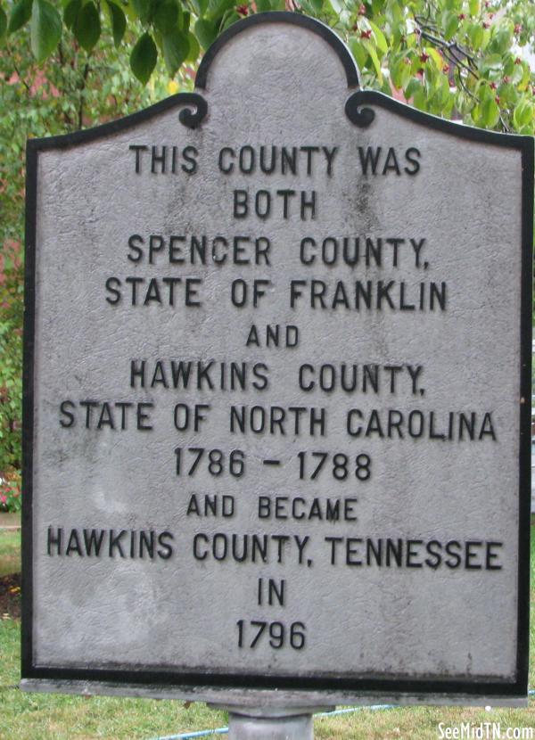Hawkins: This county was both