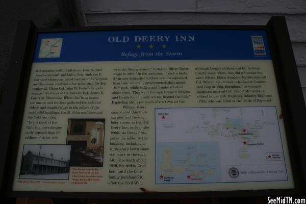 Sullivan: Old Deery Inn, Refuge From the Storm