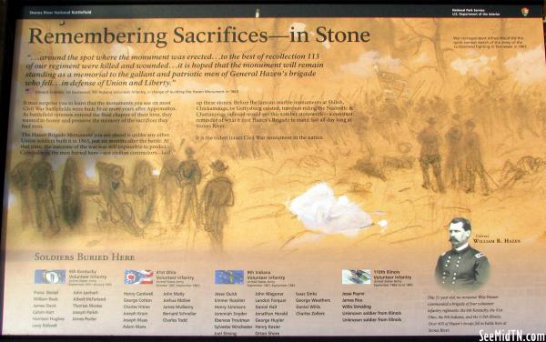 Stones River: Remembering Sacrifices--in Stone