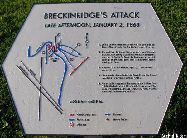 Stones River: Breckinridge's Attack