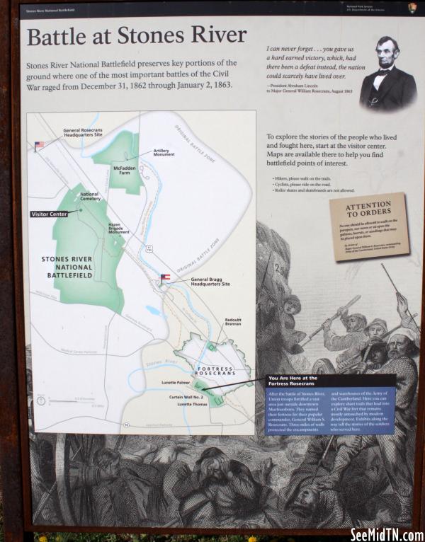 Fortress Rosecrans: Battle at Stones River