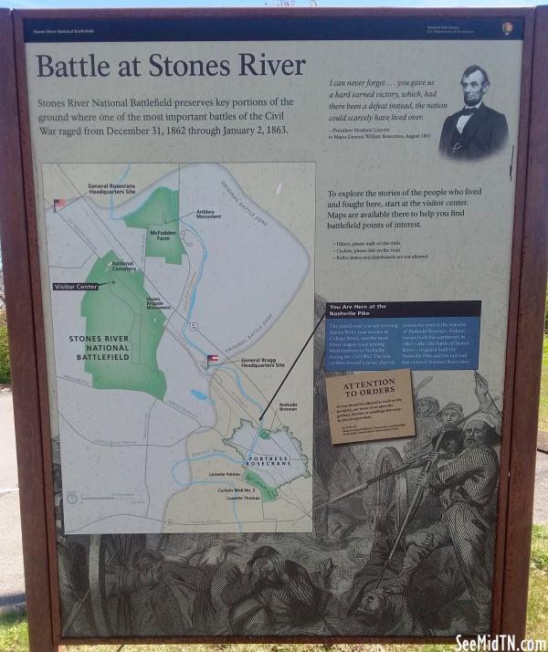 Battle at Stones River | Nashville Pike