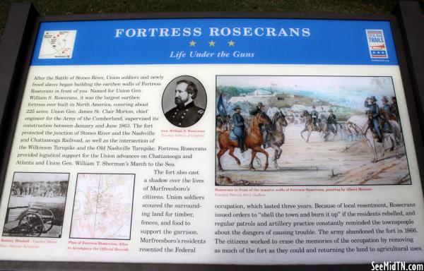 Fortress Rosencrans | Life Under the Guns