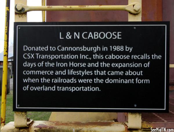 Cannonsburgh Village: L&N Caboose