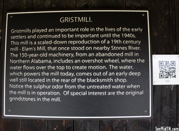 Cannonsburgh Village: Gristmill