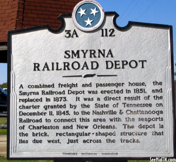 Smyrna Railroad Depot