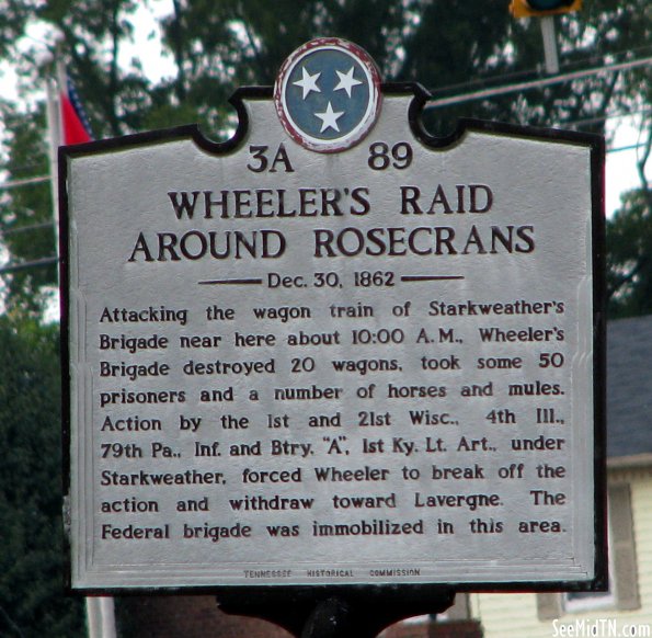 Wheeler's Raid Around Rosencrans