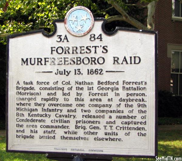 Forrest's Murfreesboro Raid