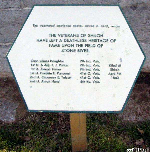 Stones River: Hazen's Brigade Monument