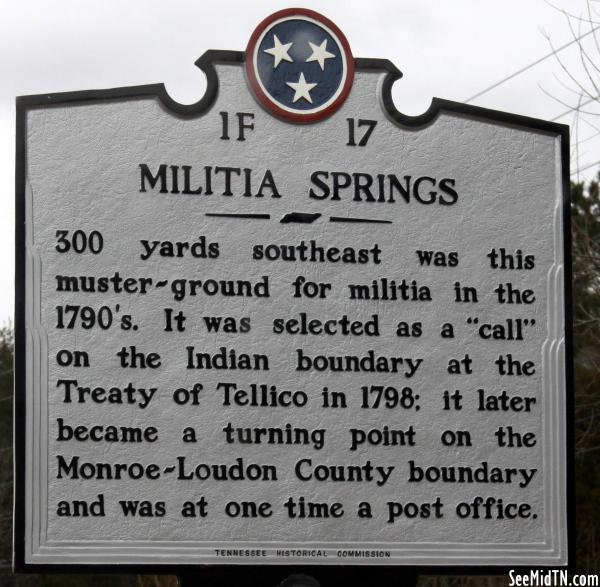 Loudon: Militia Springs