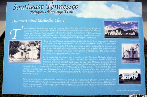 Meigs: Decatur United Methodist Church