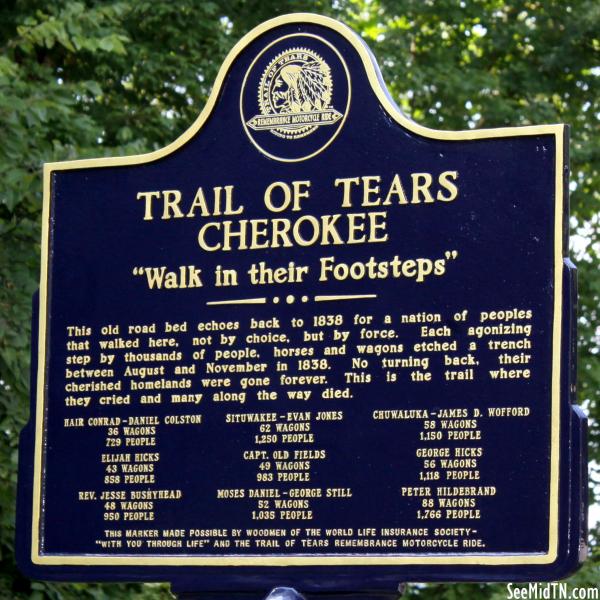 Meigs: Trail of Tears Cherokee - Walk in their Footsteps