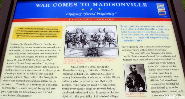 Monroe: War comes to Madisonville