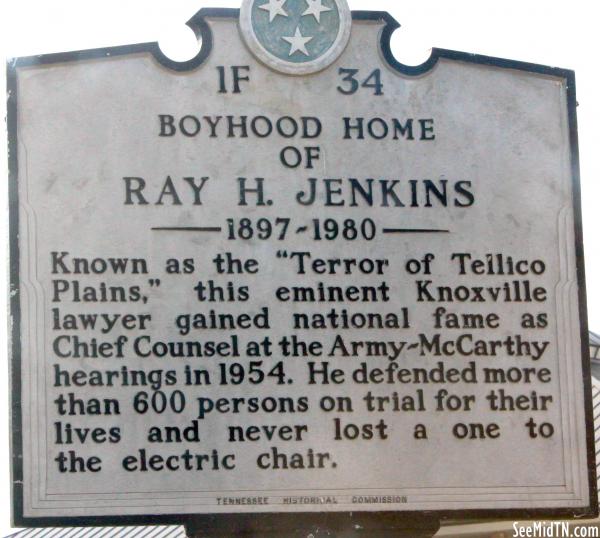 Monroe: Ray H. Jenkins, Boyhood Home of