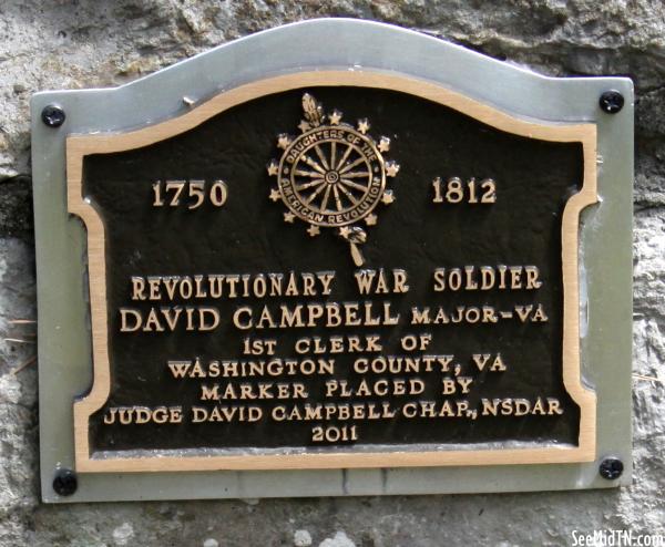 Rhea: David Campbell Revolutionary War Soldier