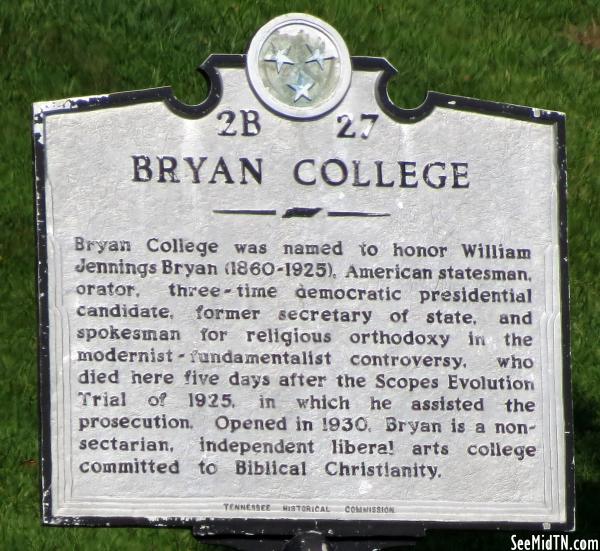 Rhea: Bryan College