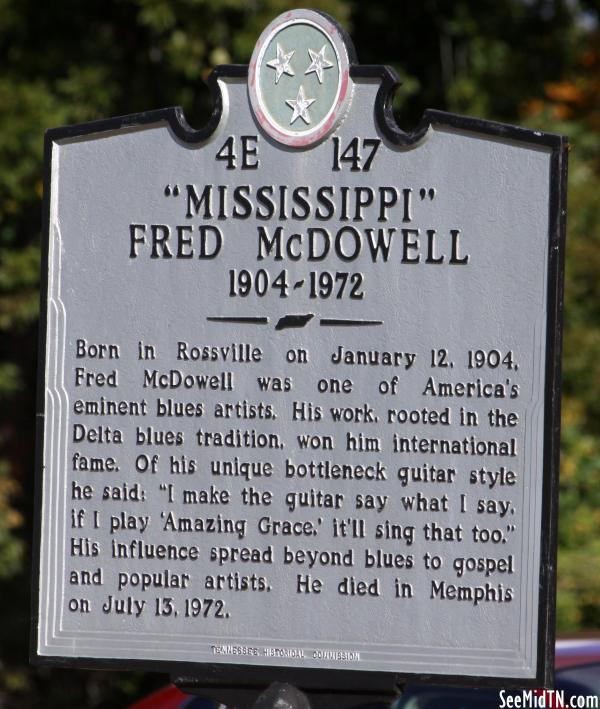 Fayette: Mississippi Fred McDowell