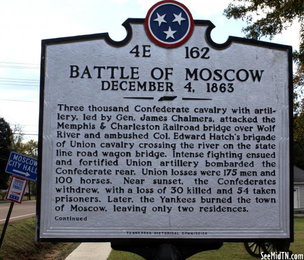 Fayette: Battle of Moscow - December 4, 1863
