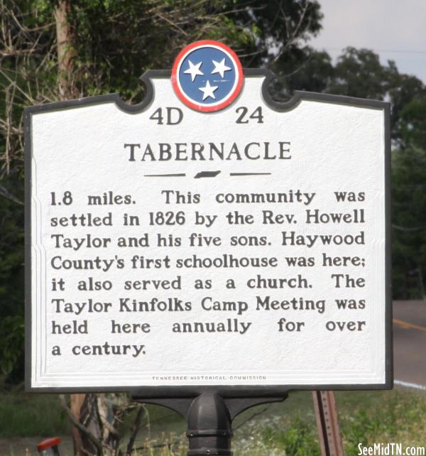 Haywood: Tabernacle