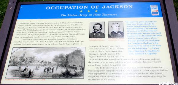 Madison: Occupation of Jackson, The Union Army in West Tennessee