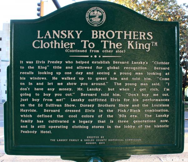 Shelby: Lansky Brothers, Clothier to the King Pt.