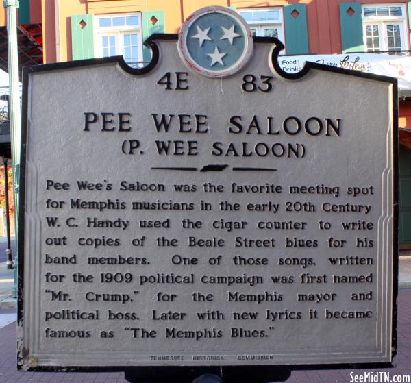Shelby: Pee Wee Saloon