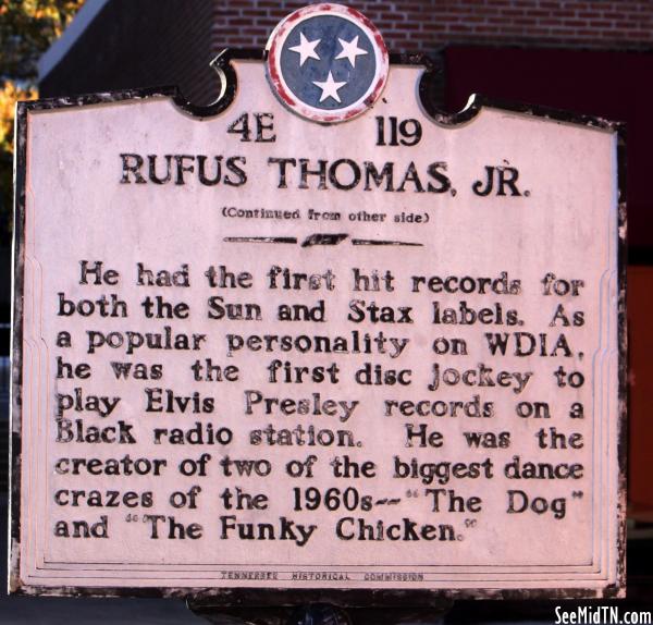 Shelby: Rufus Thomas, Jr. Pt.2