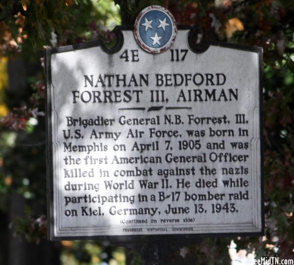 Shelby: Nathan Bedford Forrest III, Airman