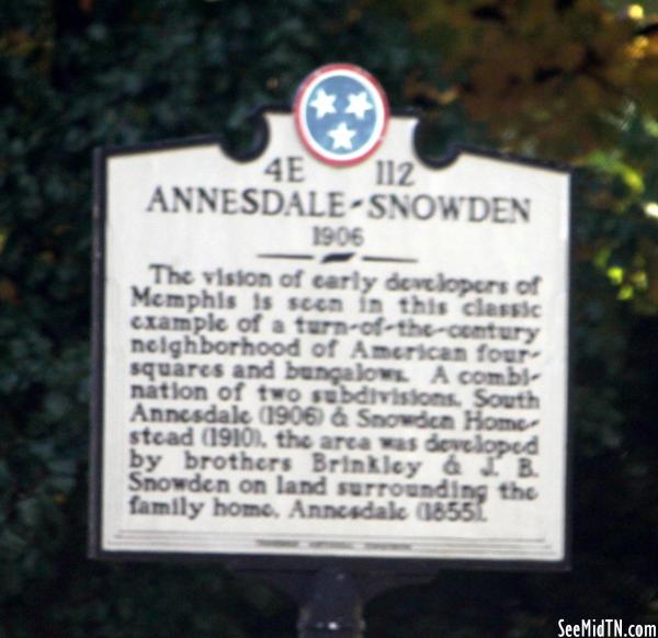 Shelby: Annesdale-Snowden 1906
