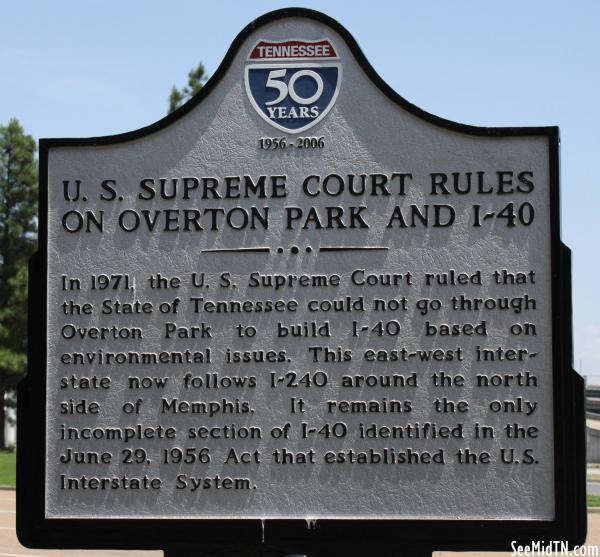 Shelby: Supreme Court Rules on Overton Park