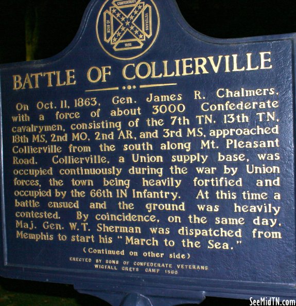 Shelby: Battle of Colliersville