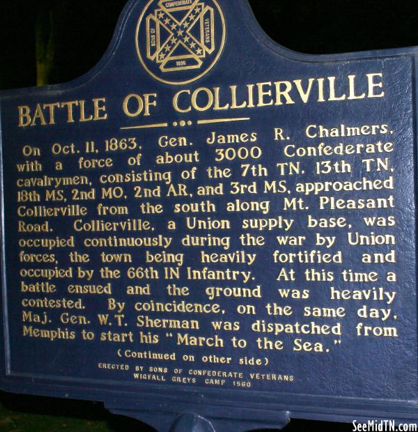 Shelby: Battle of Colliersville