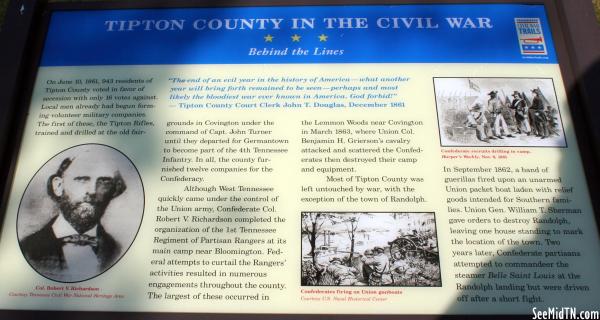 Tipton: County in the Civil War