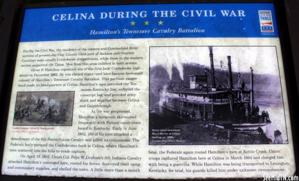Clay: Celina during the Civil War, Hamilton's Tennessee Cavalry Battalion